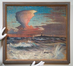 Stormy Sea with Lighthouse, 1925