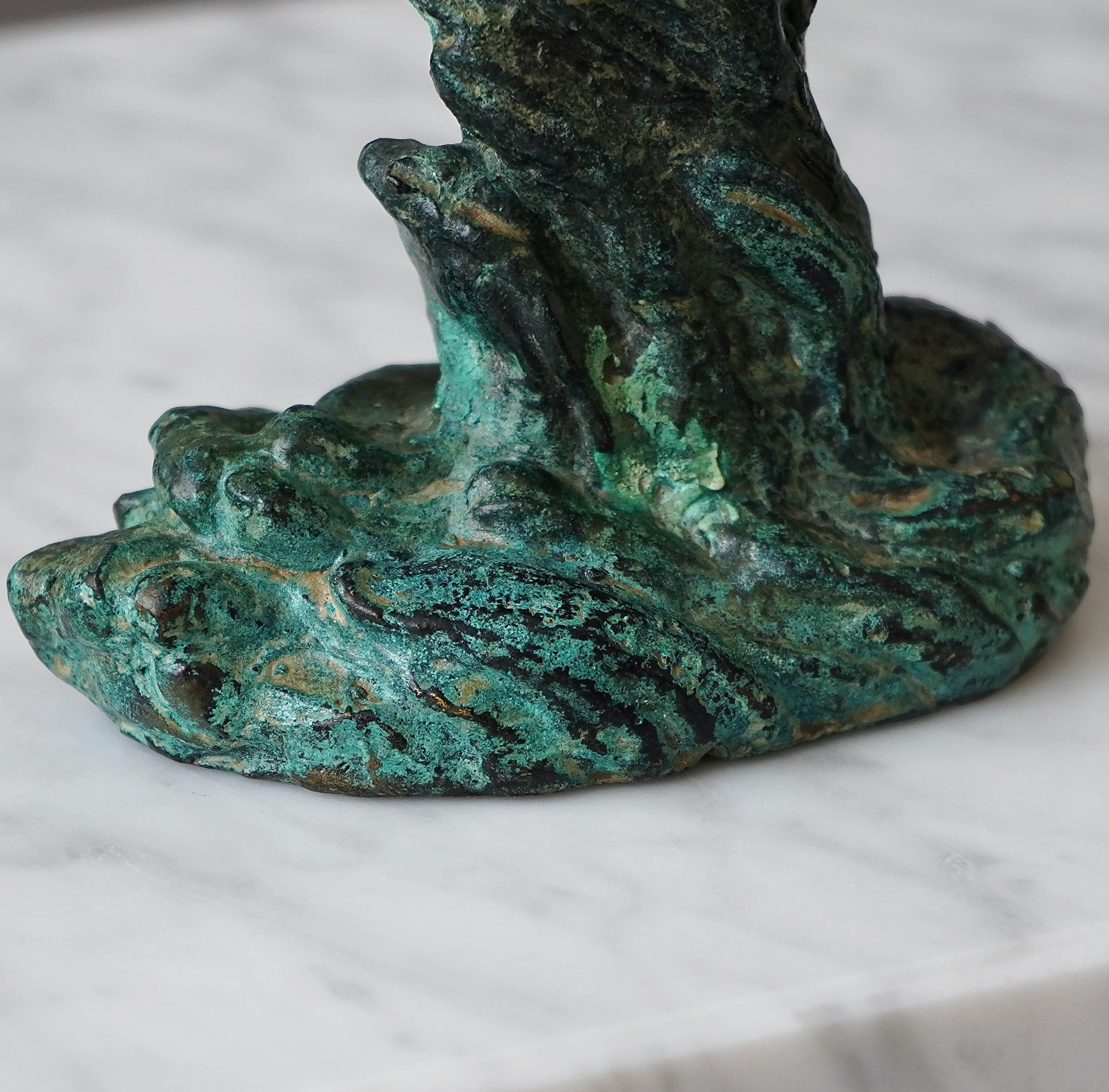 Scultura in bronzo di pesci di Carl Milles in vendita 2