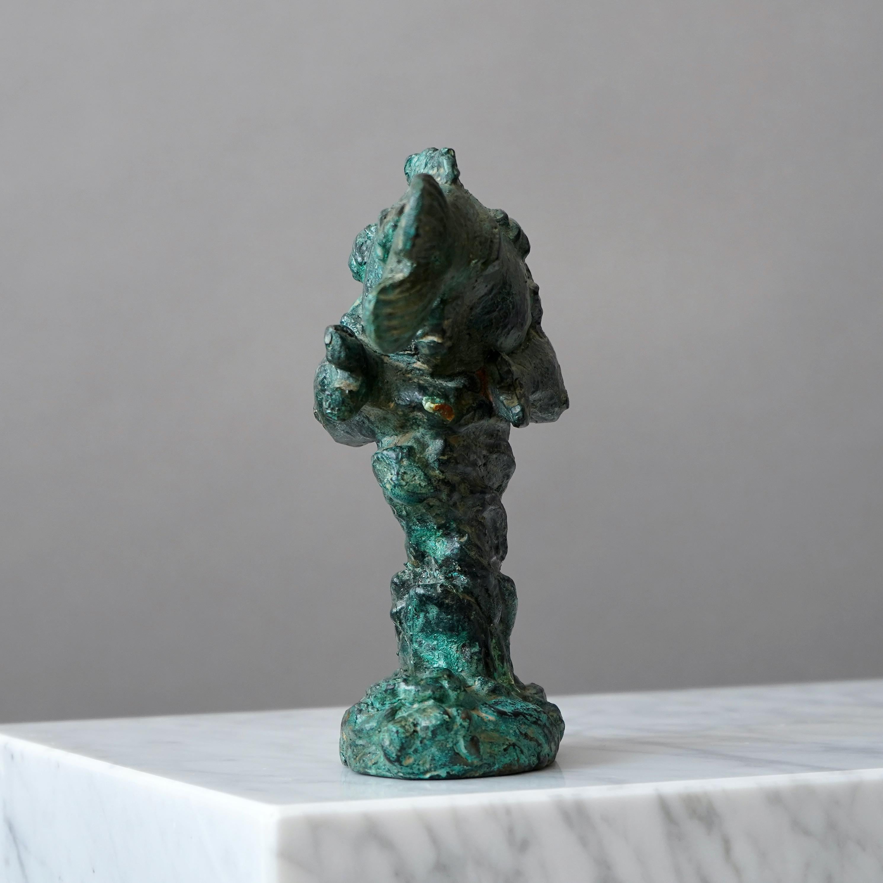 Bronzo Scultura in bronzo di pesci di Carl Milles in vendita