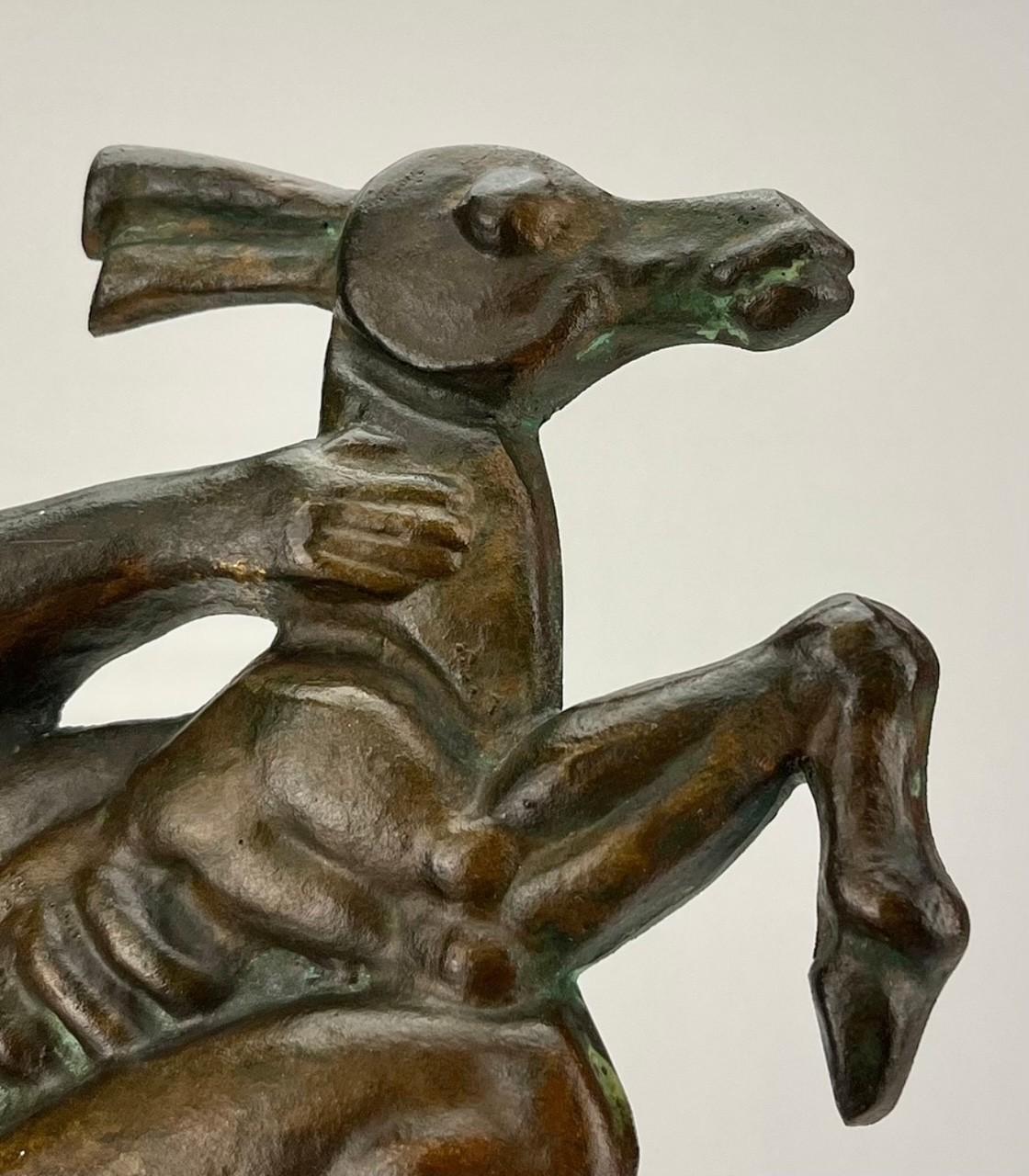 Diana the Huntress - Art Deco Sculpture by Carl Milles