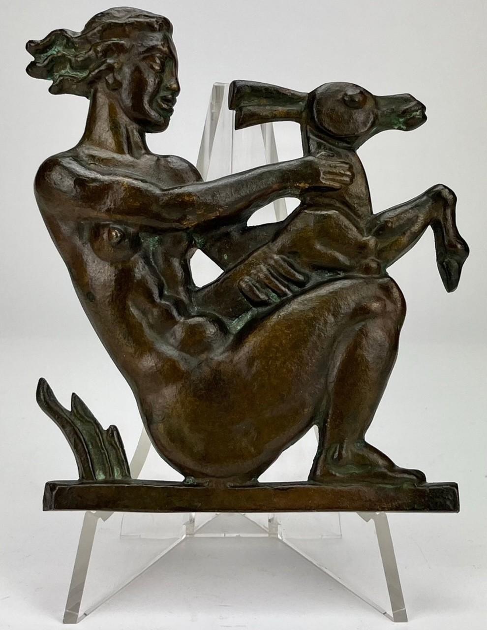 Carl Milles Figurative Sculpture - Diana the Huntress