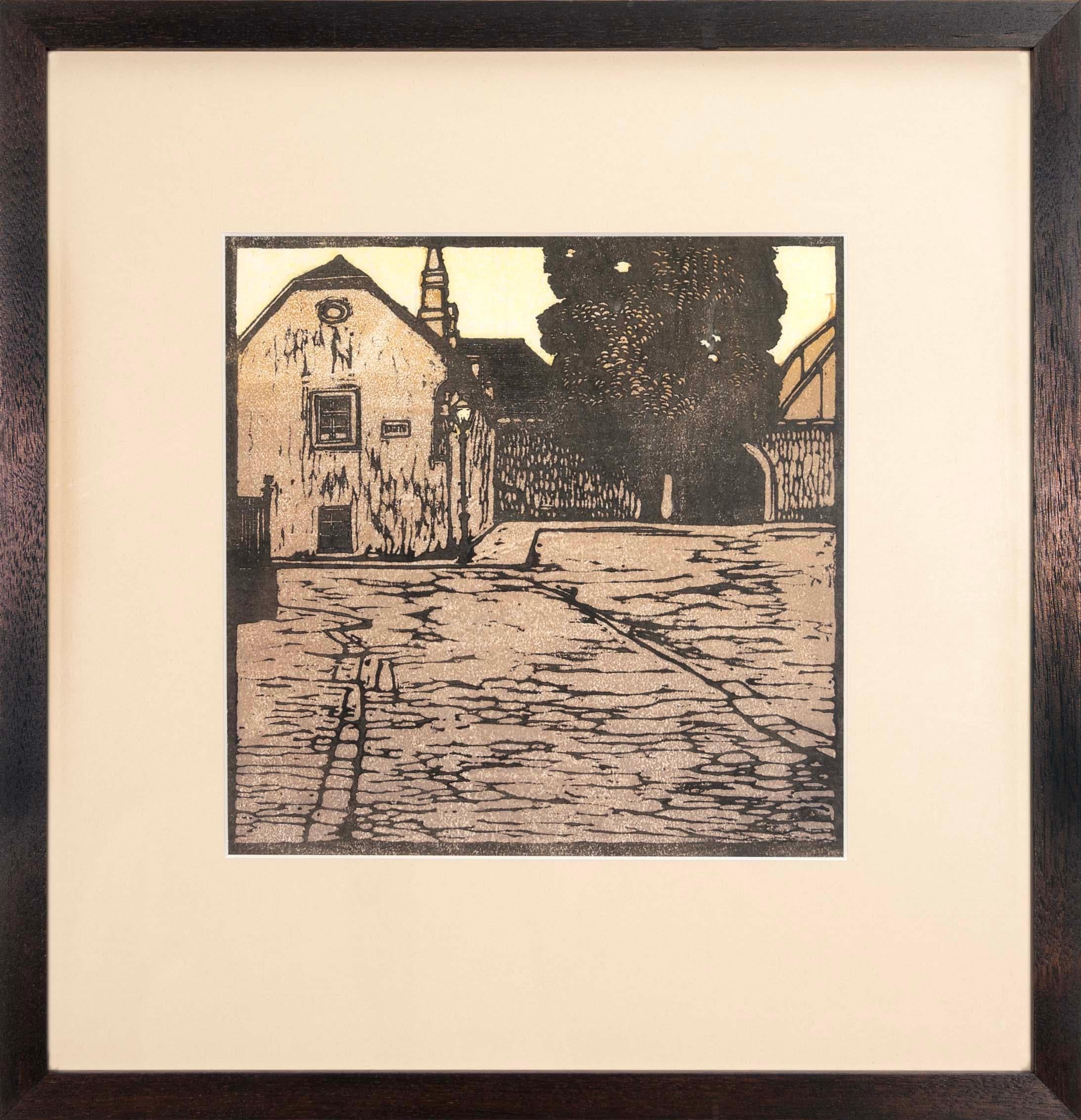 Carl Moll Beethoven Hauser (Portfolio de 12) Gravures sur bois en couleurs signées Art Nouveau en vente 3