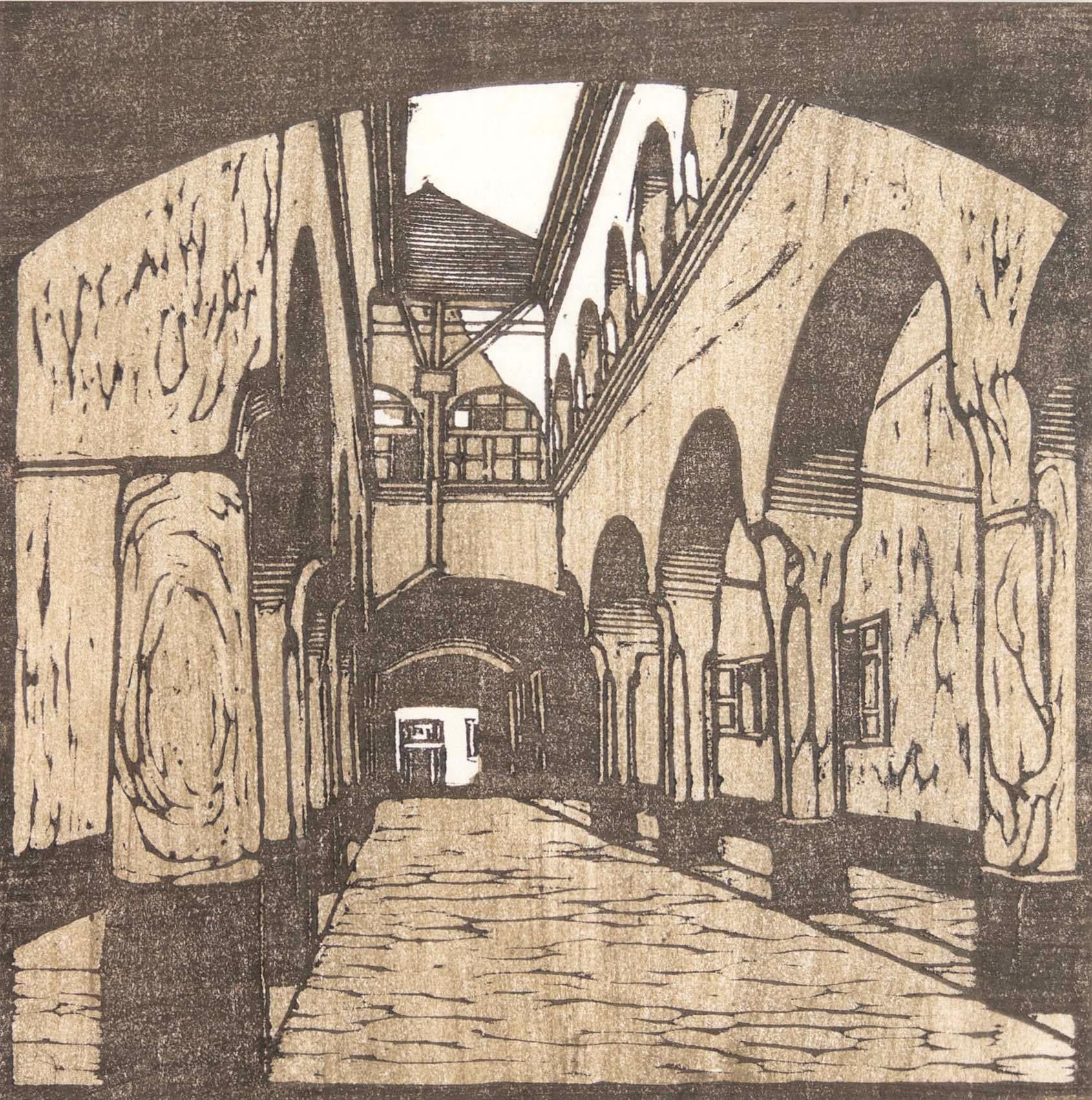 Carl Moll Beethoven Hauser (Portfolio de 12) Gravures sur bois en couleurs signées Art Nouveau en vente 8