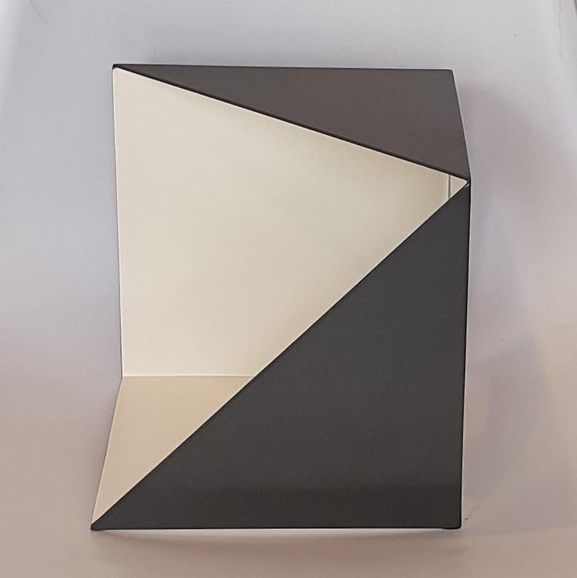 Steel 67 - contemporary modern abstract geometric sculpture - Contemporary Sculpture by Carl Möller