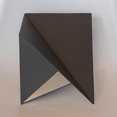 Steel 74 - contemporary modern abstract geometric sculpture