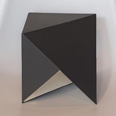 Steel 79 - contemporary modern abstract geometric sculpture