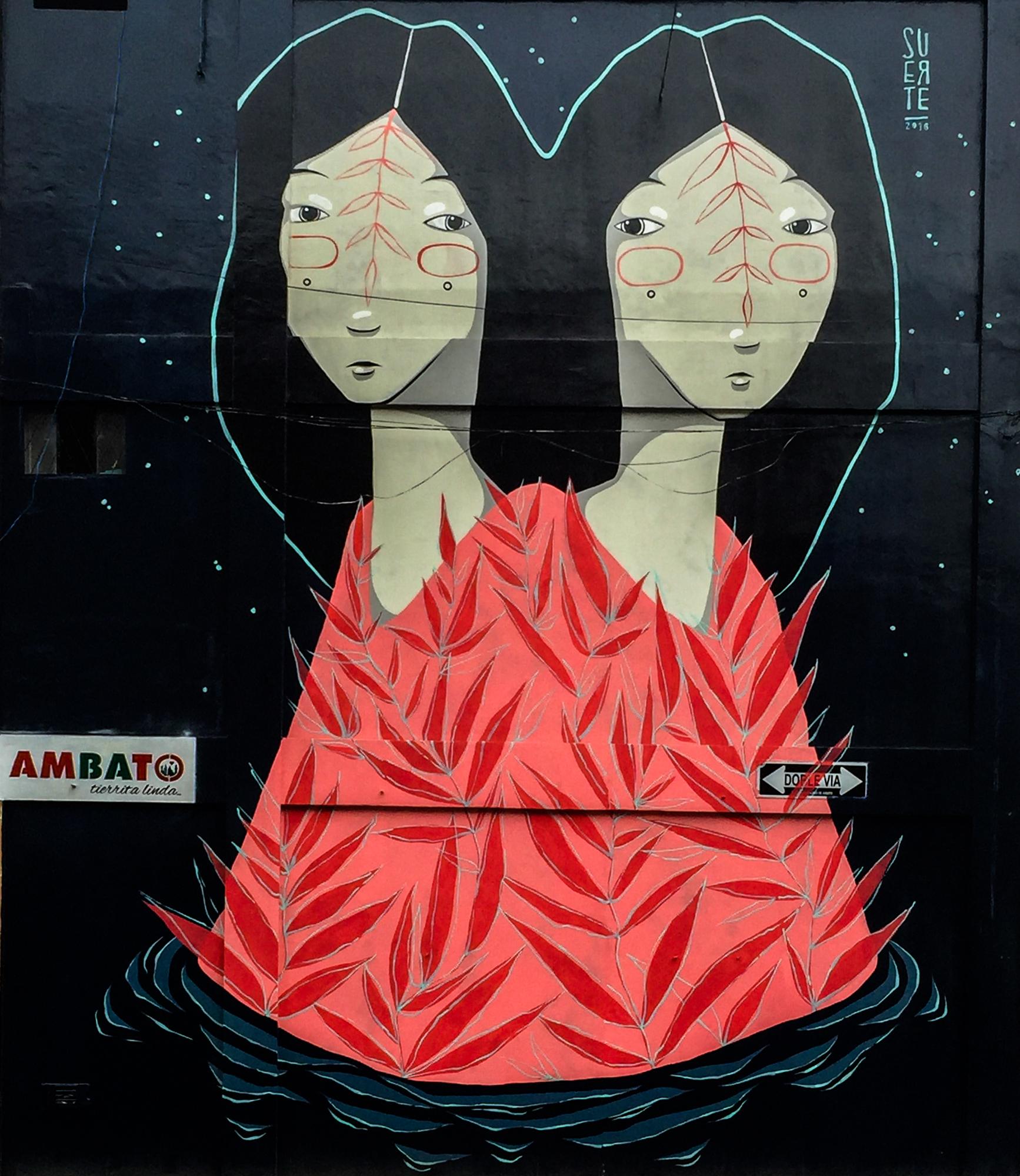 Carl Moore Color Photograph – La Suerte (Sofia Acosta), Quito, Ecuador
