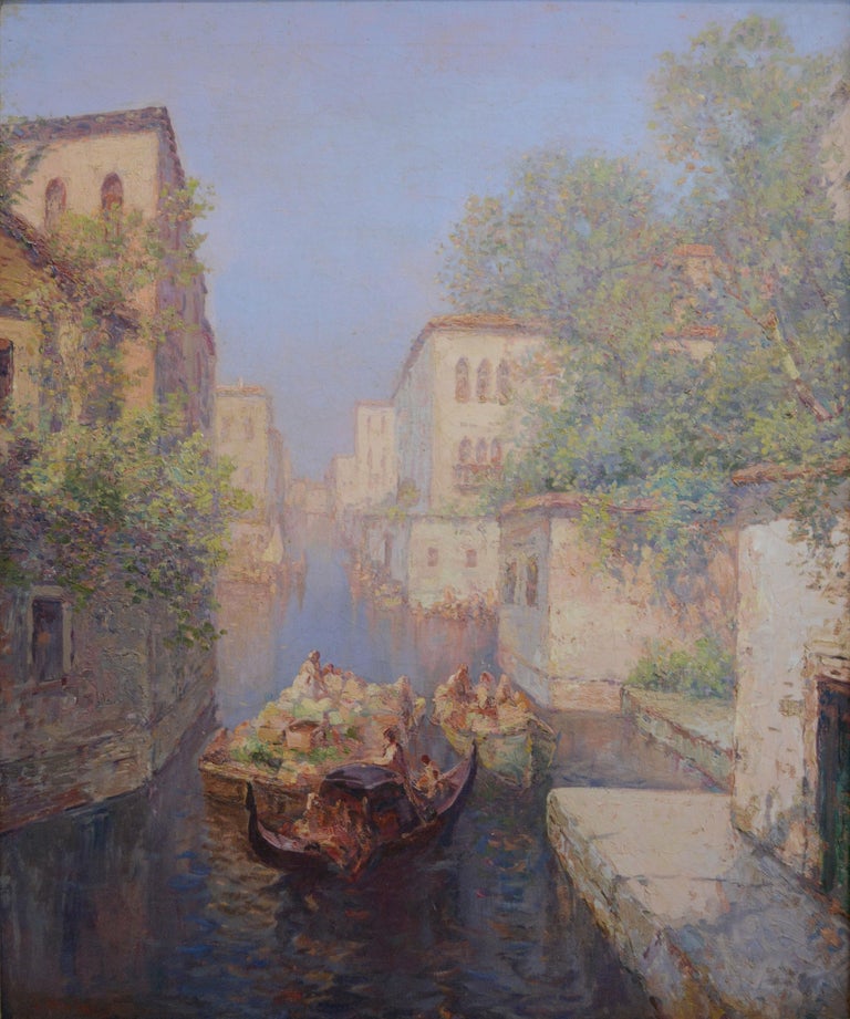 Carl Muller Venice Canal Scene at 1stDibs carl muller artist