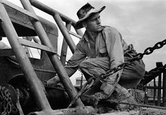 Oil field worker, Freer, TX, 1937