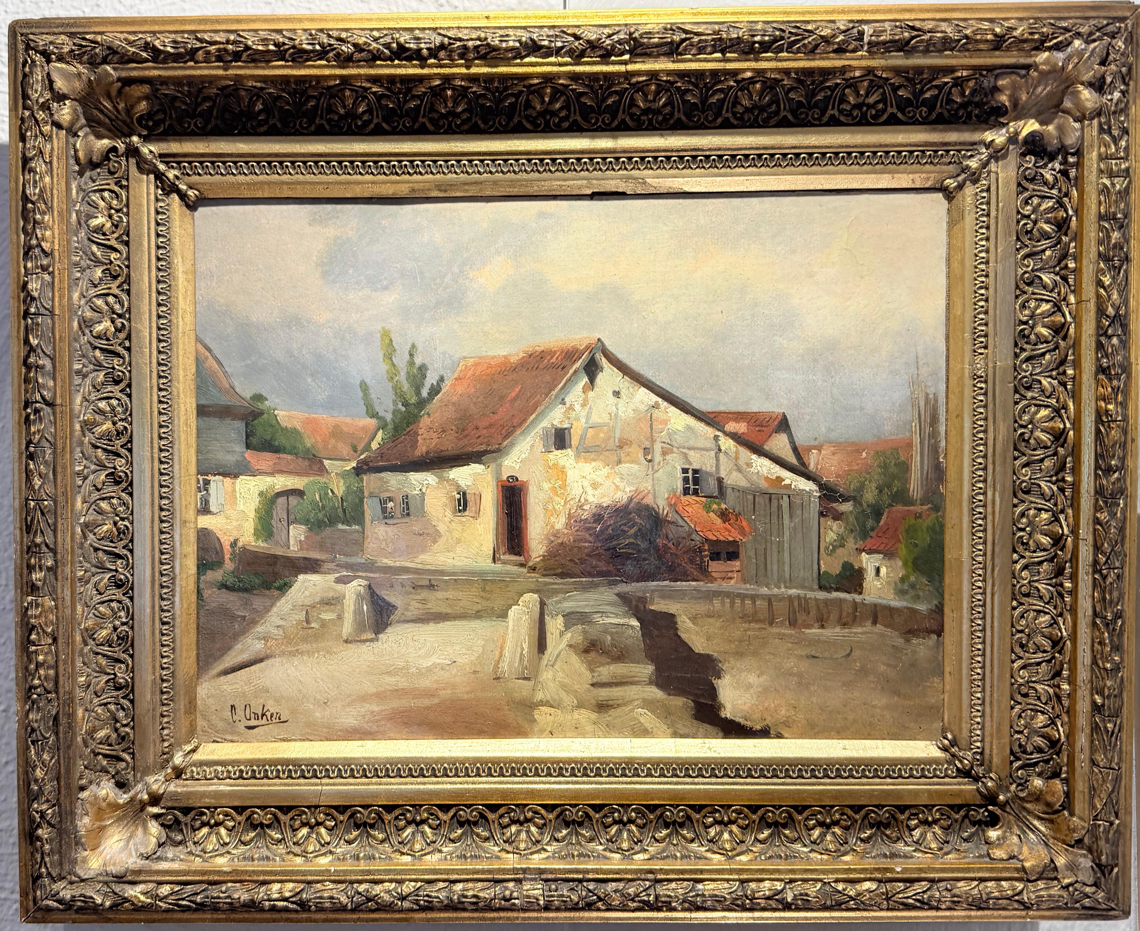Karl Eduard Onken Jever Oldenburg 1846 - 1934 Wien Landschaft im Angebot 2