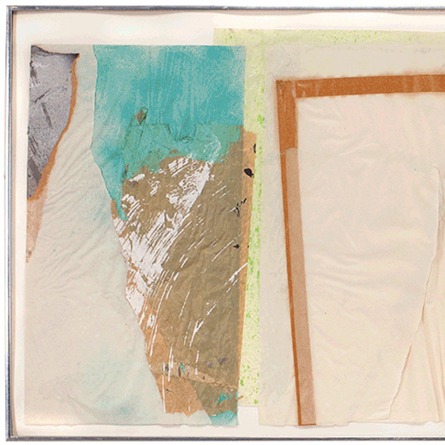 Abstract Modernist Collage, Paper Assemblage 1