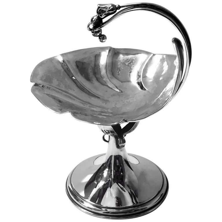 Carl Paul Petersen Silver Compote, Montreal, 1940 For at