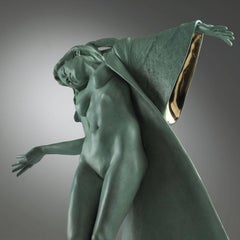 20th Century Modern Bronze nude and figurative sculpture 'Sienna' by Carl Payne