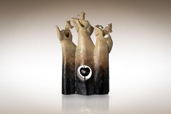 Contemporary Bronze sculpture Ancient Greek Myth 'The Three Fates', figurative