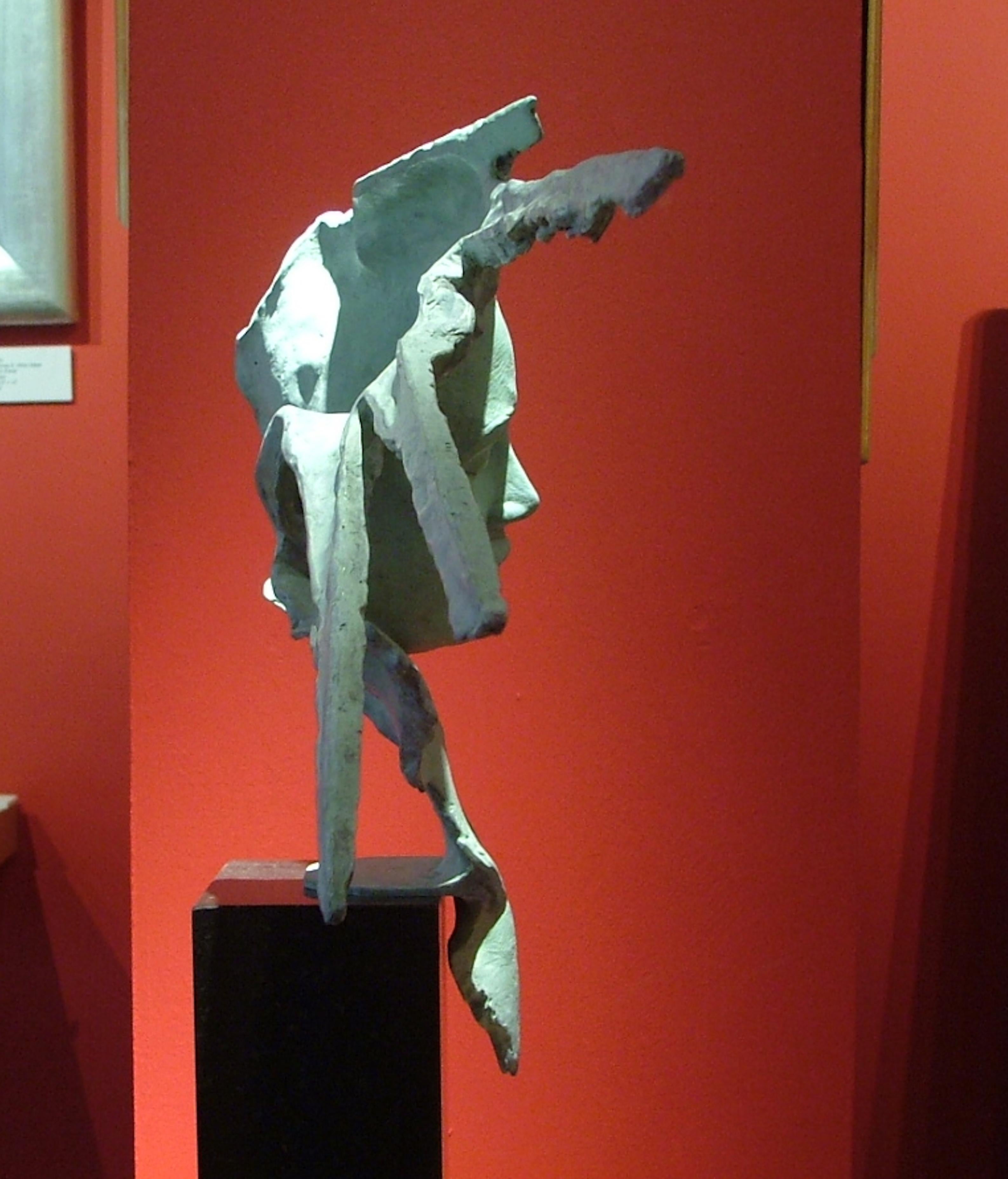 Sculpture de mythologie grecque en bronze massif de Carl Payne « Masque en forme de rayon de soleil » en vente 5