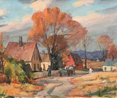 Paisaje otoñal de Carl W. Peters