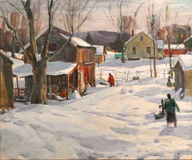 Aldro Hibbard - American Painter Aldro T. Hibbard AT Hibbard Vermont ...