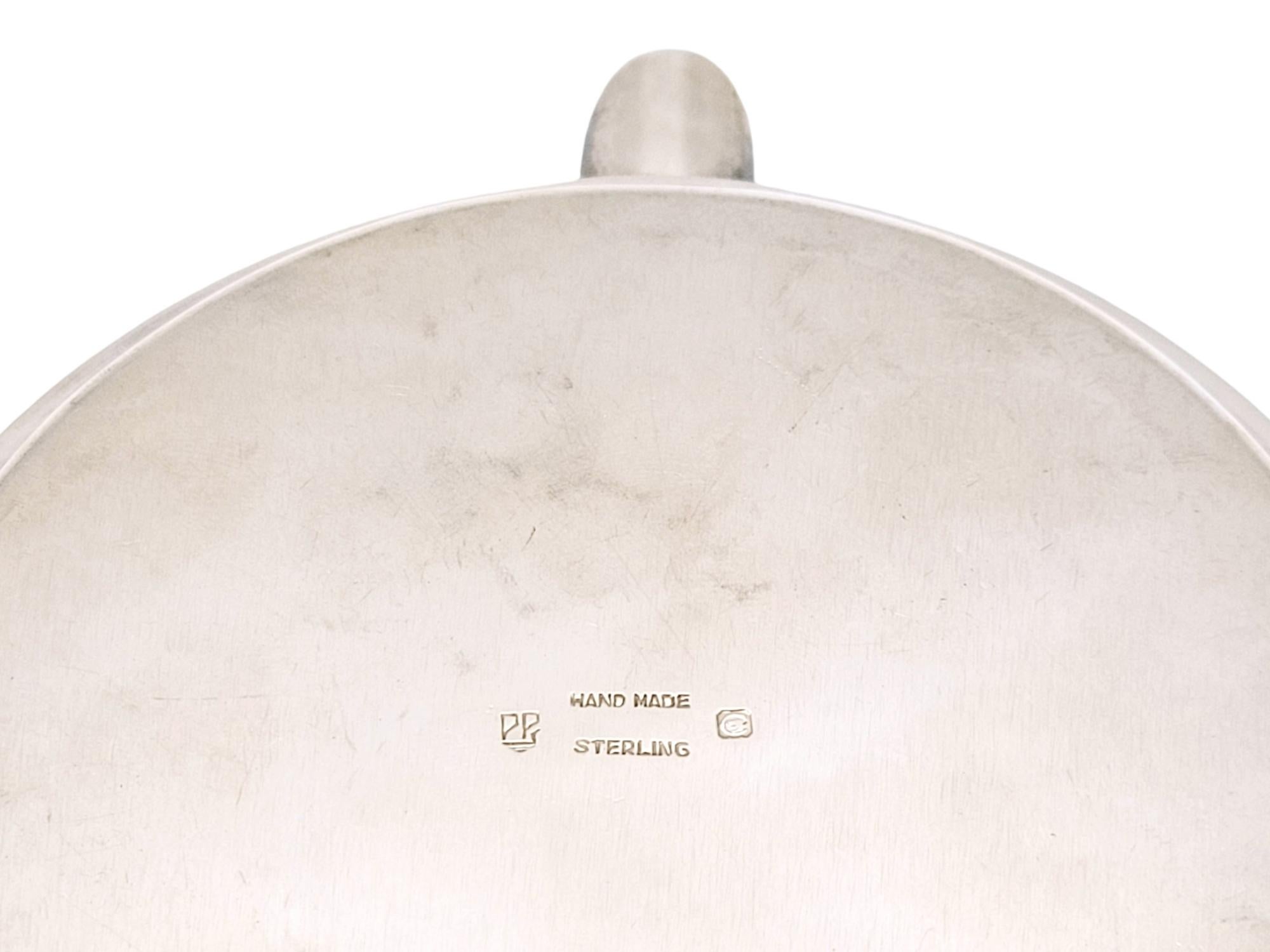 Posacenere moderno lucido di Carl Poul Petersen in A. Silver, 1940-1970 circa in vendita 3