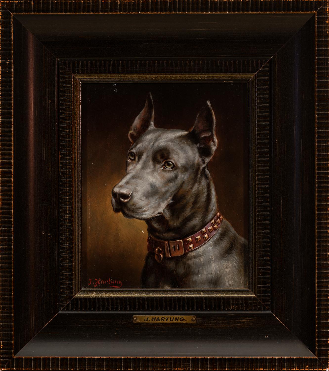 Great Dane - Painting by Carl Reichert