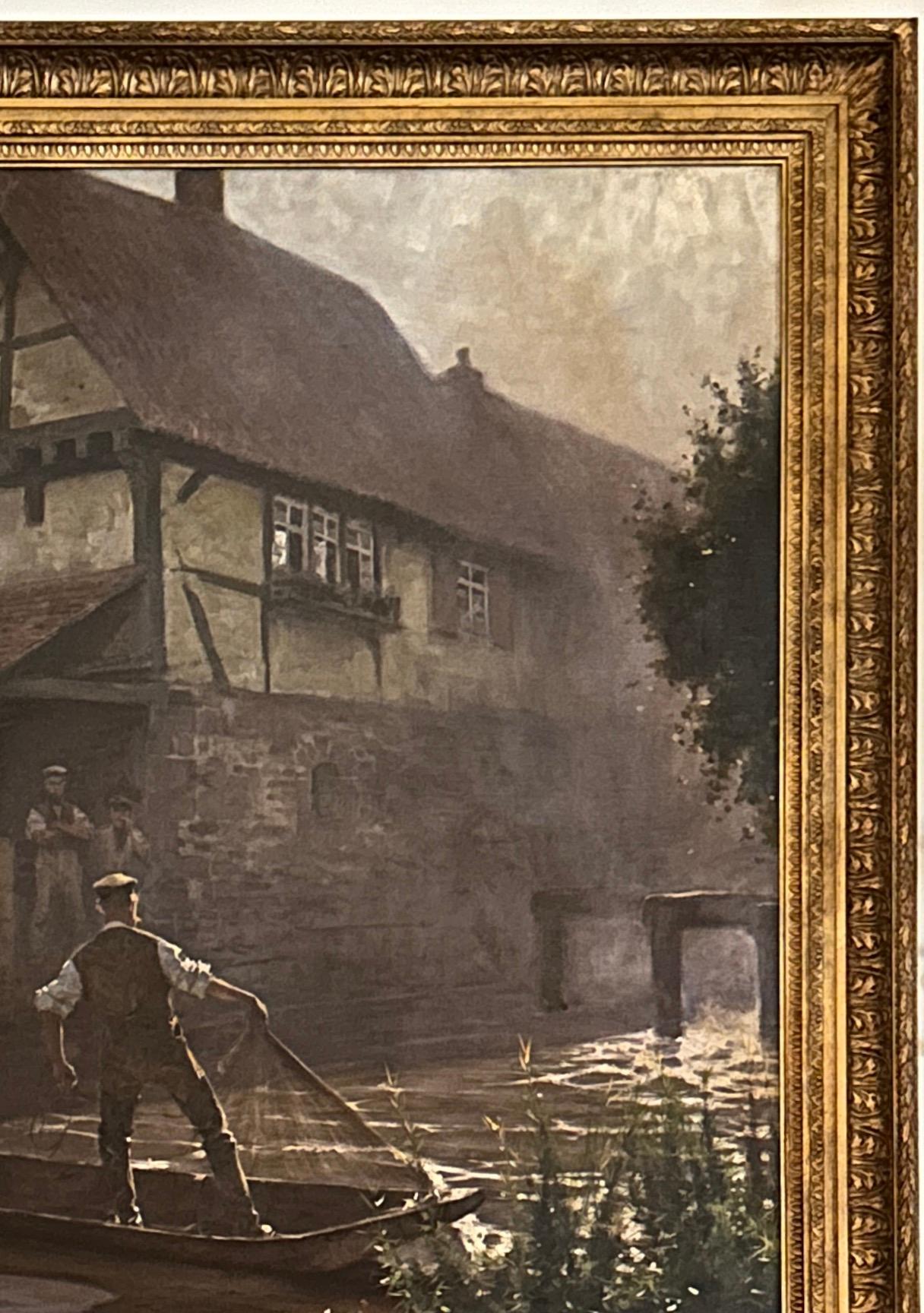 Fishing In A Castle Moat For Sale 1