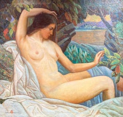 Desnudo reclinado