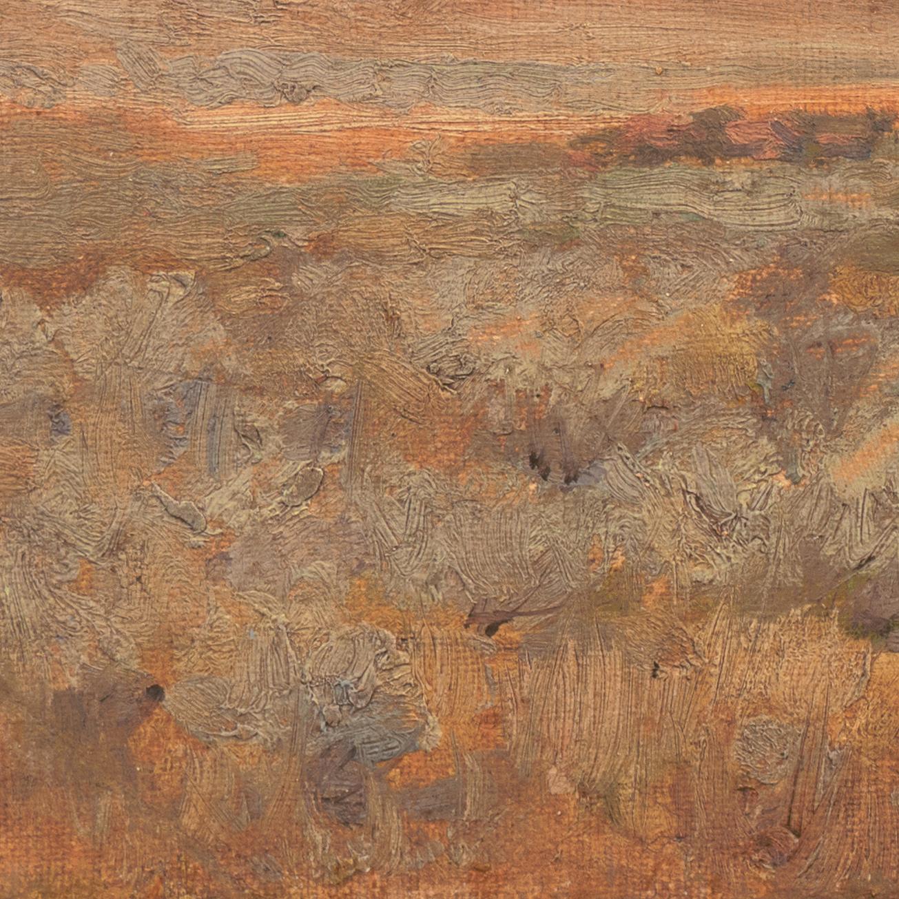 'Montana Hills', Academy of Arts, Berlino, National Academy of Design - Landscape Painting Marrone di Carl Rungius