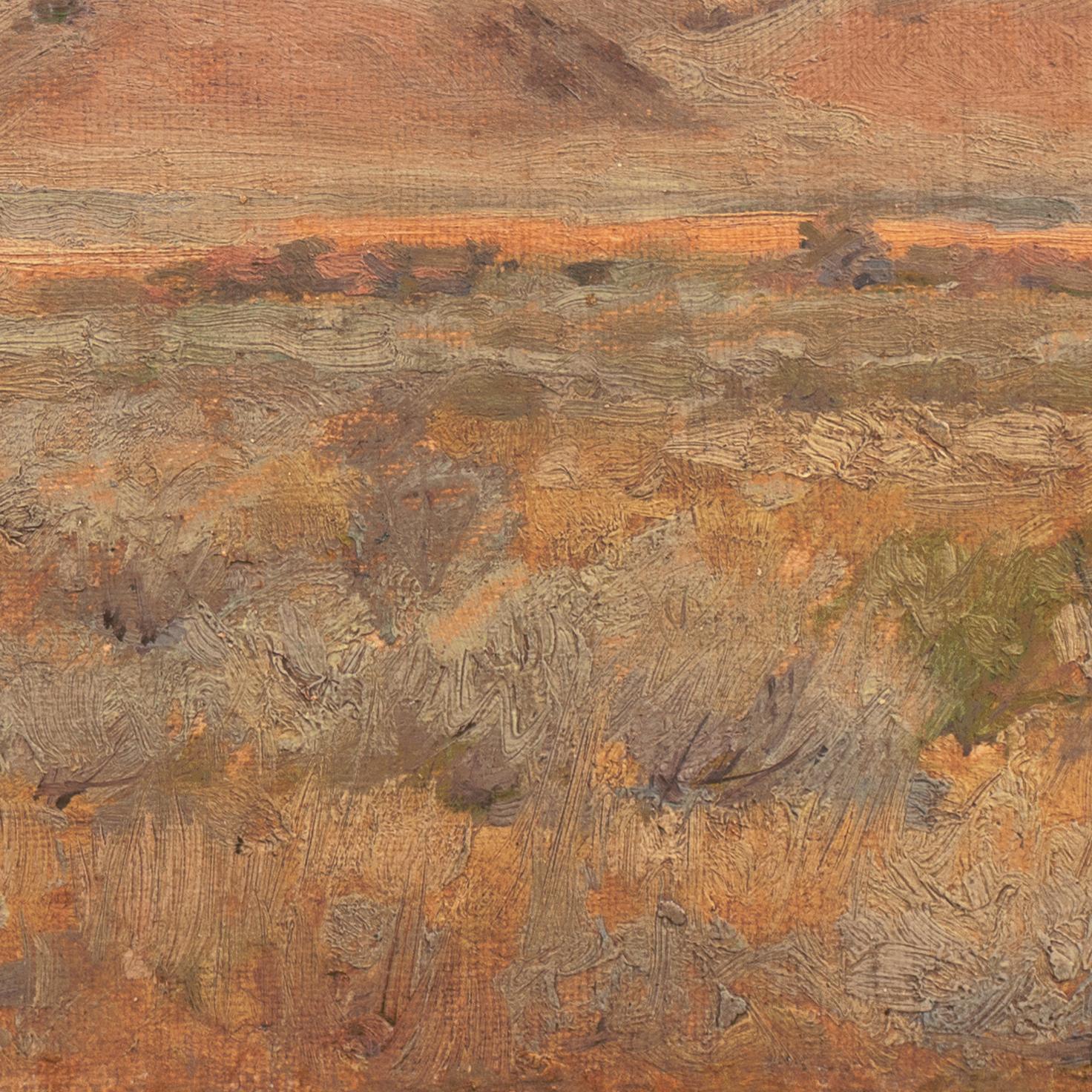 'Montana Hills', Academy of Arts, Berlin, National Academy of Design  - American Impressionist Painting by Carl Rungius