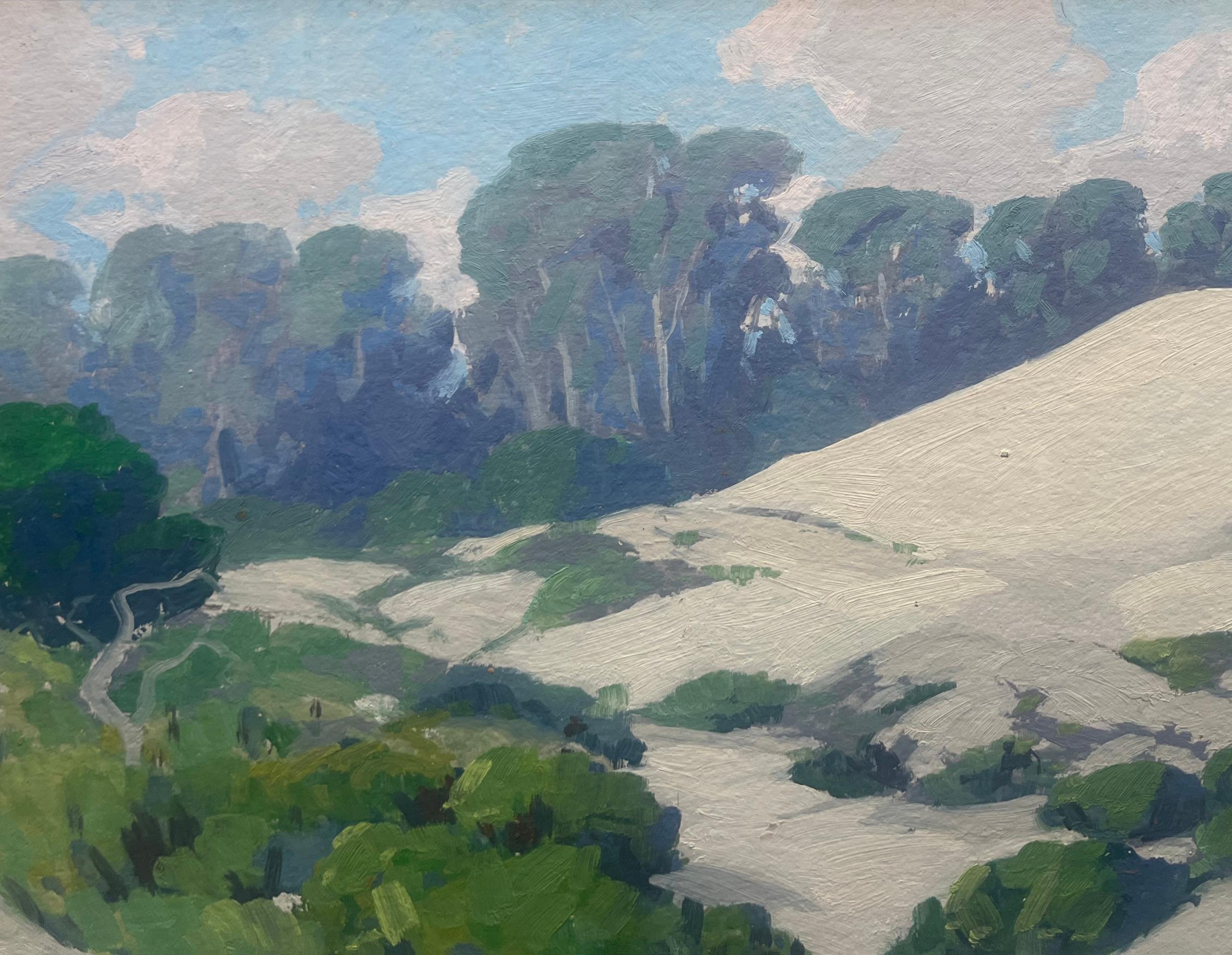 Consigned to the gallery, Pasadena, California; By descent to a private collector, Encino, California; Acquired in 1998 by a private collector, San Carlos, Palo Alto, and Oceanside, California; From the Santa Barbara Historical Society

Signed 
