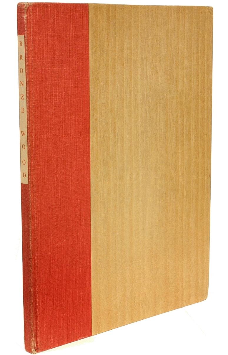 Author: Sandburg, Carl ( Henry Flannery ). 

Title: Bronze Wood.

Publisher: San Francisco: The Grabhorn Press, 1941.

Description: limited signed edition. 1 vol., 8-3/4