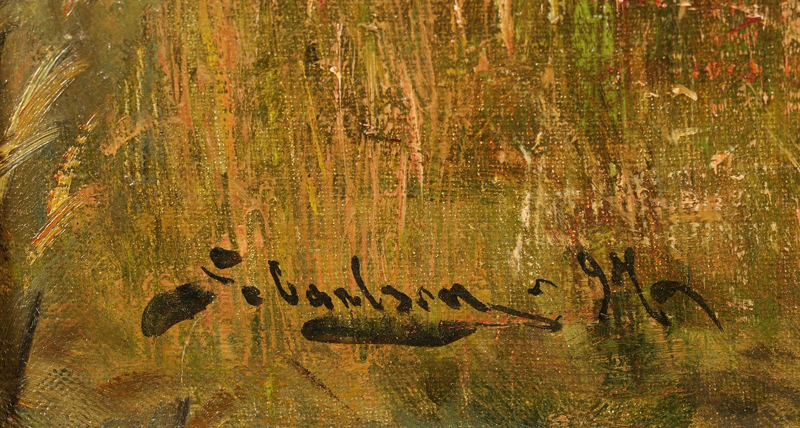 El descanso del pintor en Dinamarca en venta 1