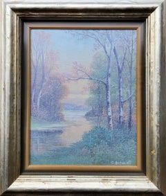 Early Autumn, Landscape, Rookwood Pottery