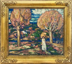 Autumn Tapestry, Fauve landscape 