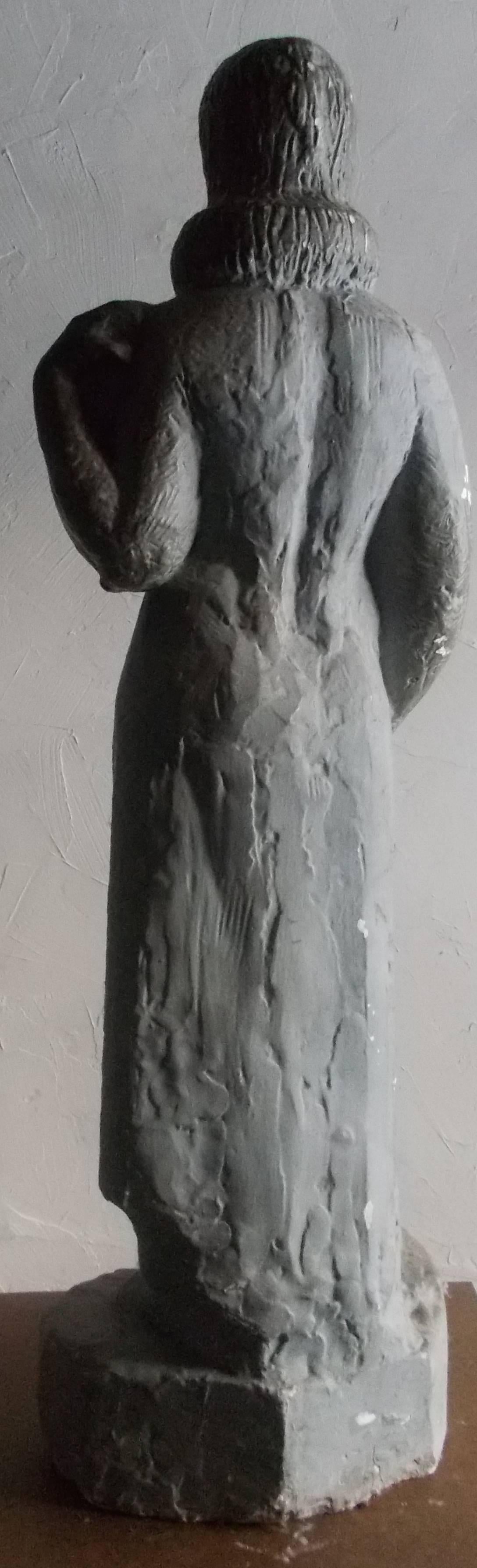 Carl Schmitz-Gips-Skulptur, um 1940 (amerikanisch) im Angebot