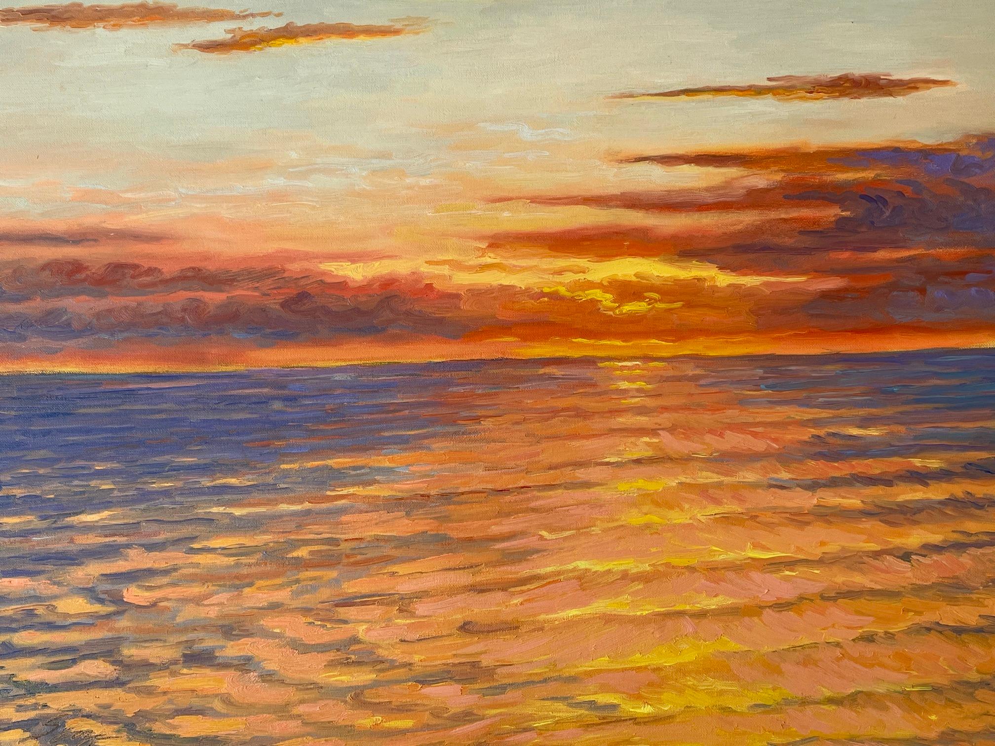 post impressionism sunset
