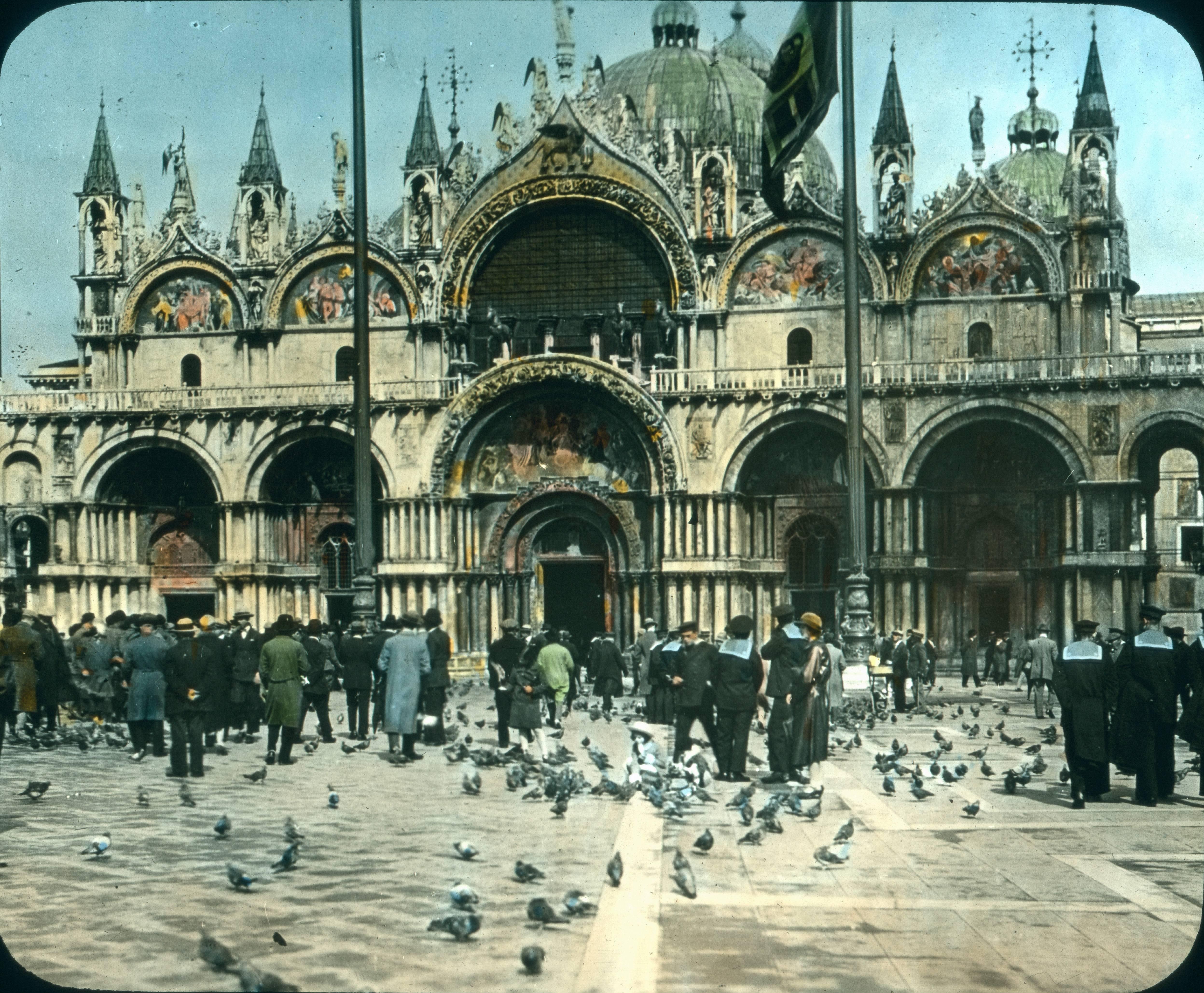 Worldtravel - Lecture from 1925 illustrated with 80 handcoloured lantern slides 4