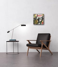 Intuitive - Original Abstract Figurative Resin Mixed Media Artwork