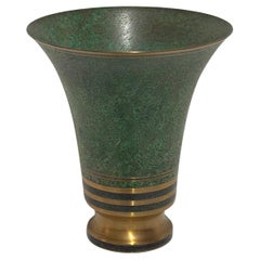 Carl Sorensen Vase- signed and immaculate condition and patina