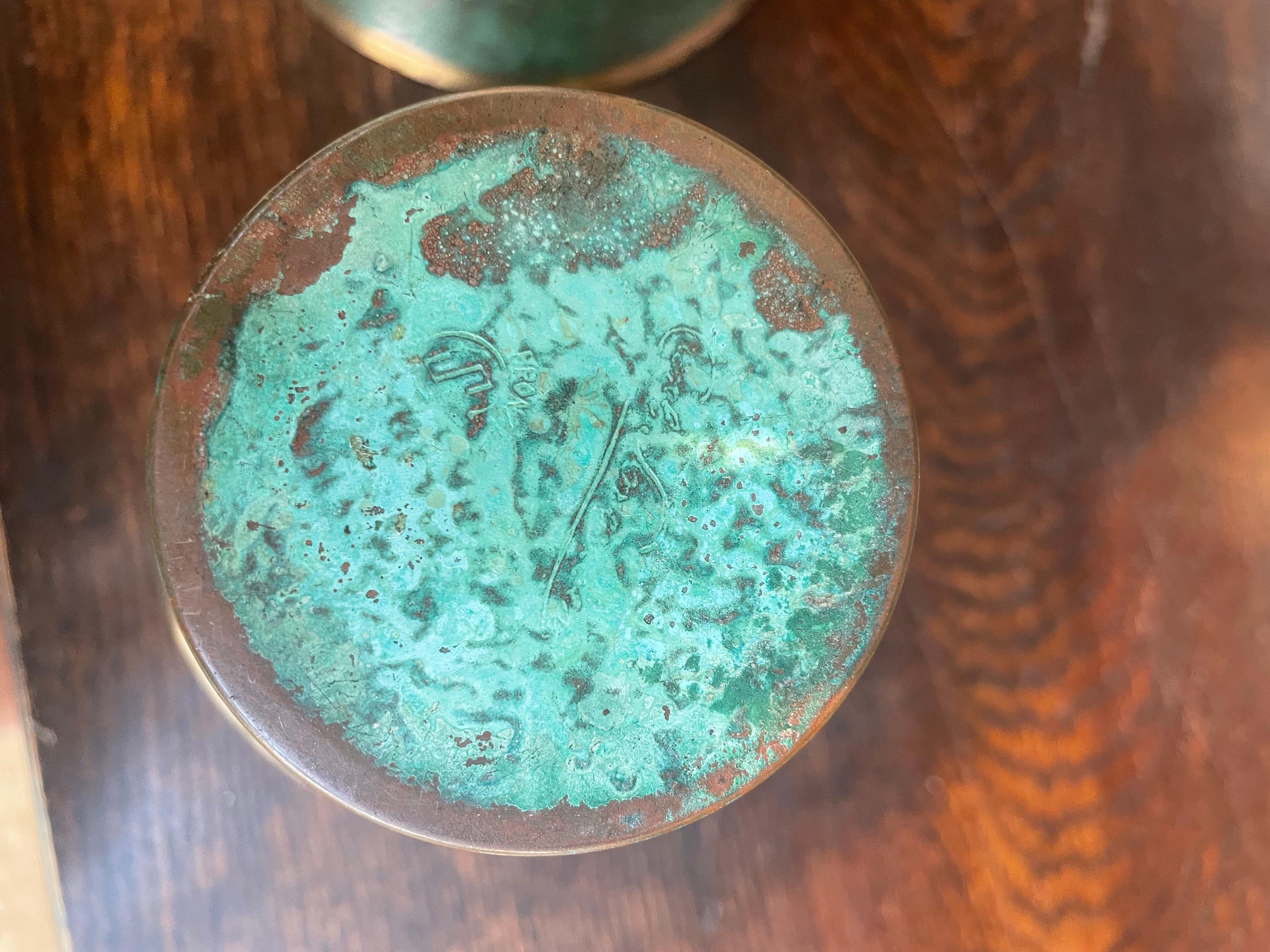 Carl Sorenson Vase Set In Good Condition For Sale In Northport, MI