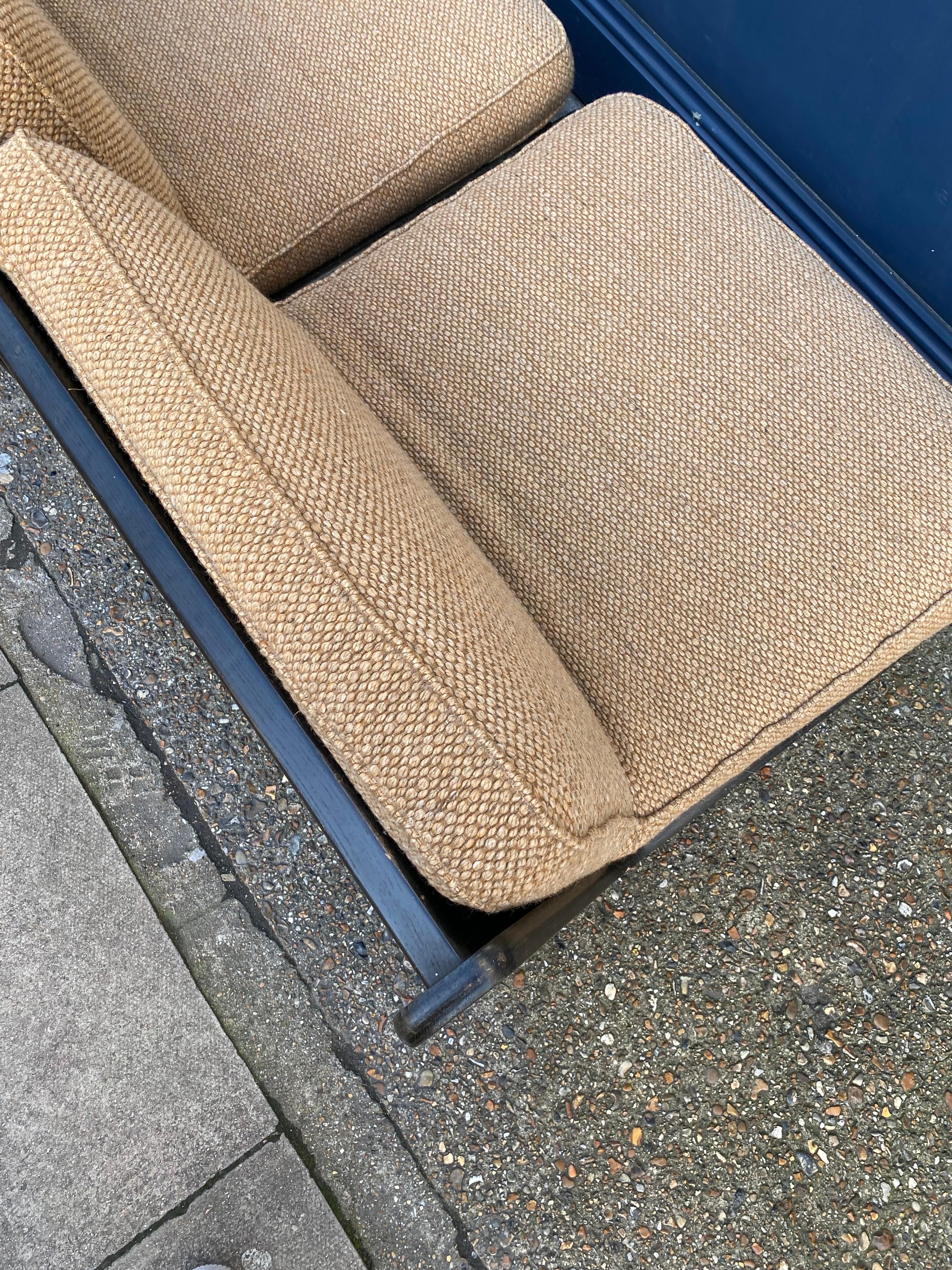 Carl Straub Sofá Modular 3 Piezas Boucle Lana Vintage Mediados de Siglo 1960 Sillones en venta 3