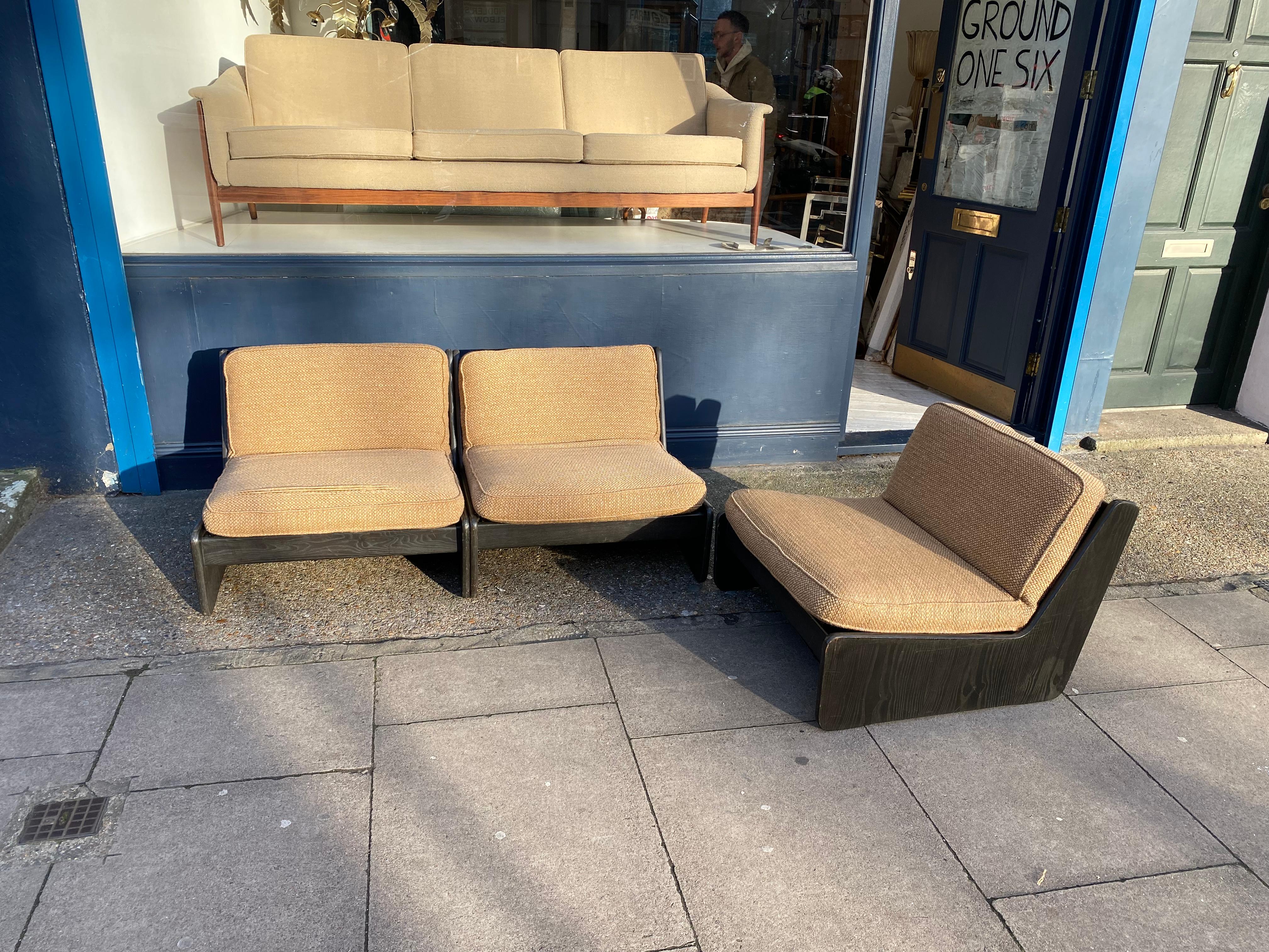 Carl Straub Modular Lounge Sillones Vintage Años 60 Sofá Boucle Mediados de siglo Años 70 mediados del siglo XX en venta