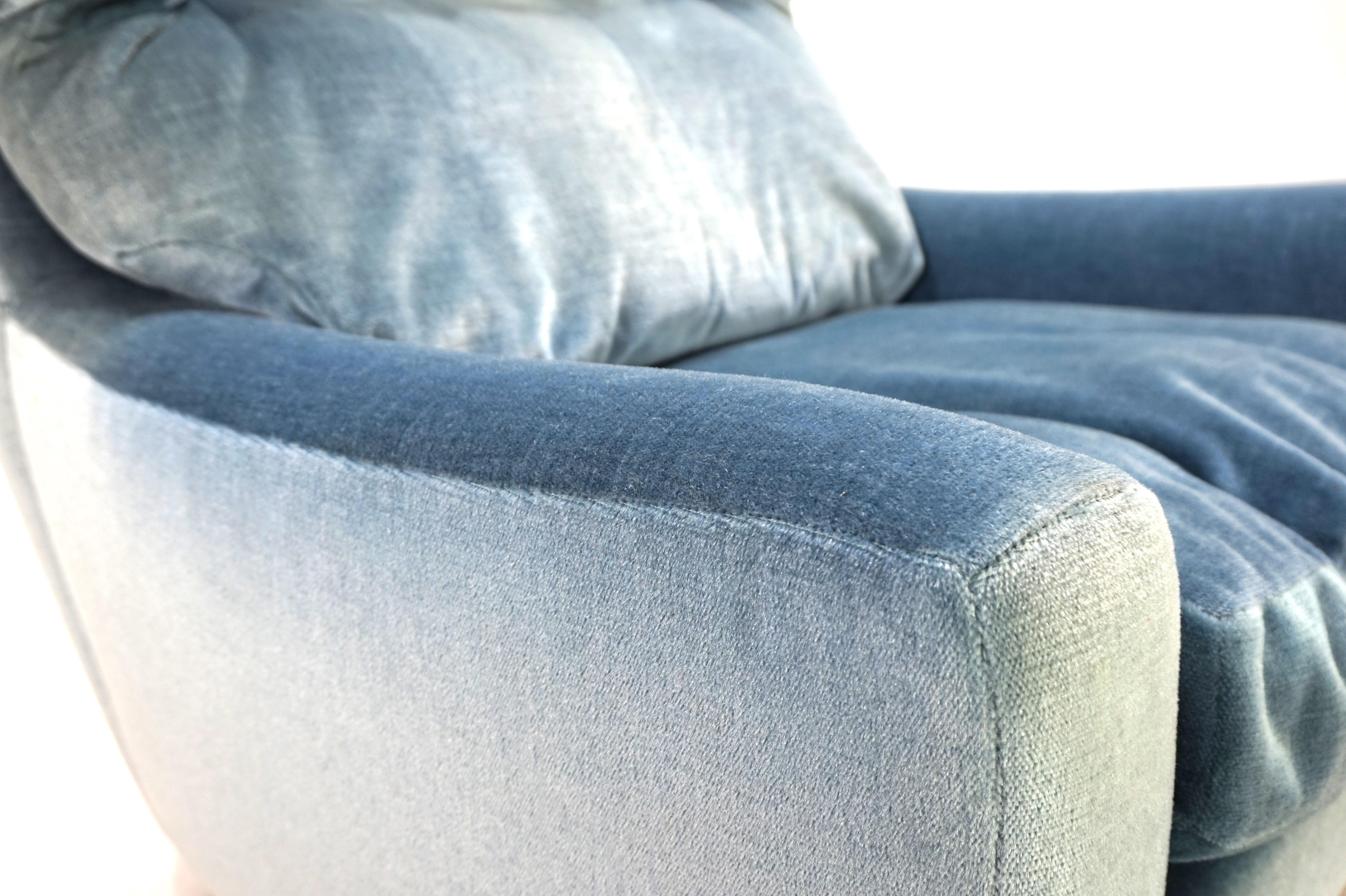 Chaise Carl Straub bleu glace, 1960 Bon état à Ludwigslust, DE