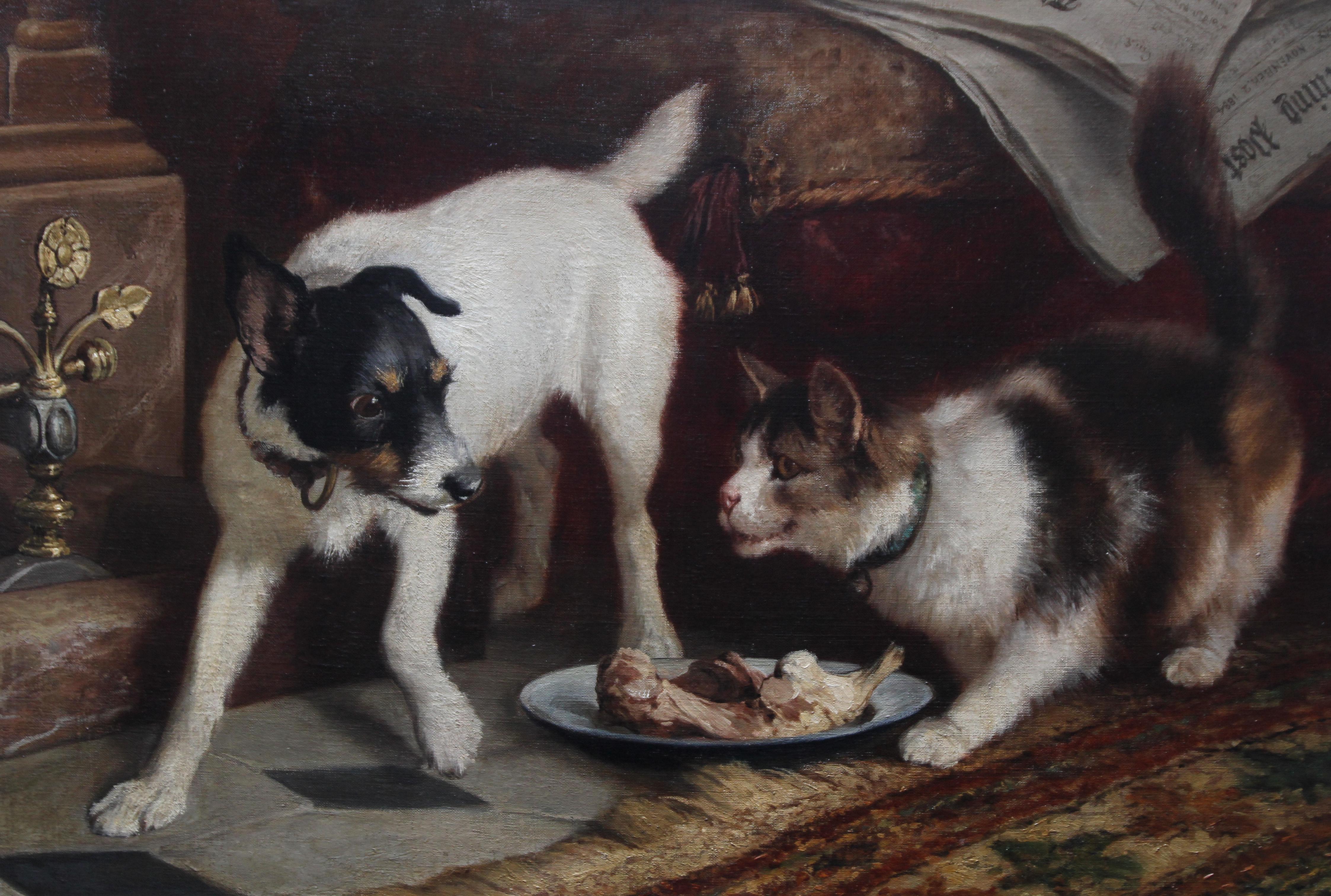 victorian cat paintings