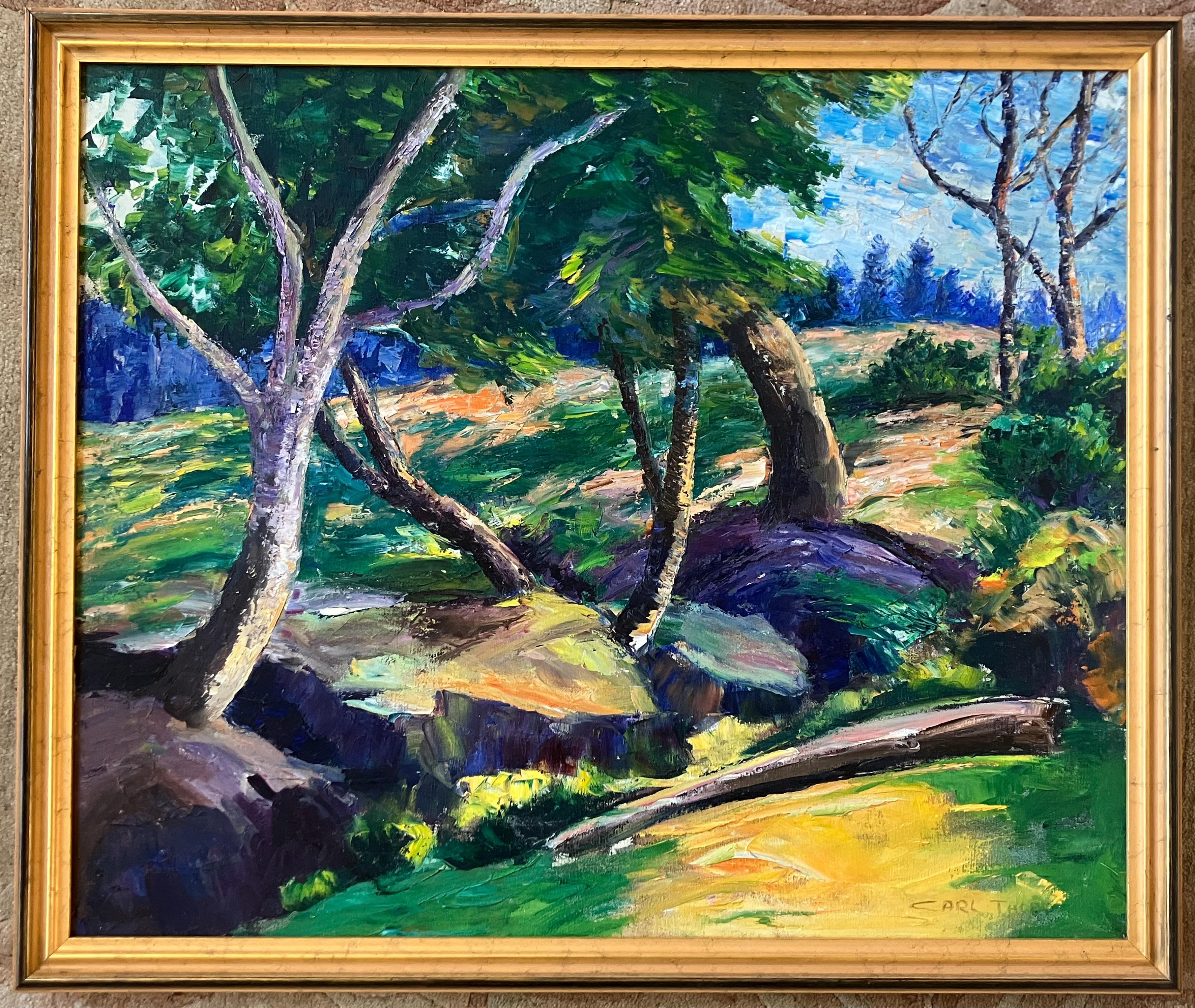 Carl Thorp Landscape Painting - Untitled California Landscape