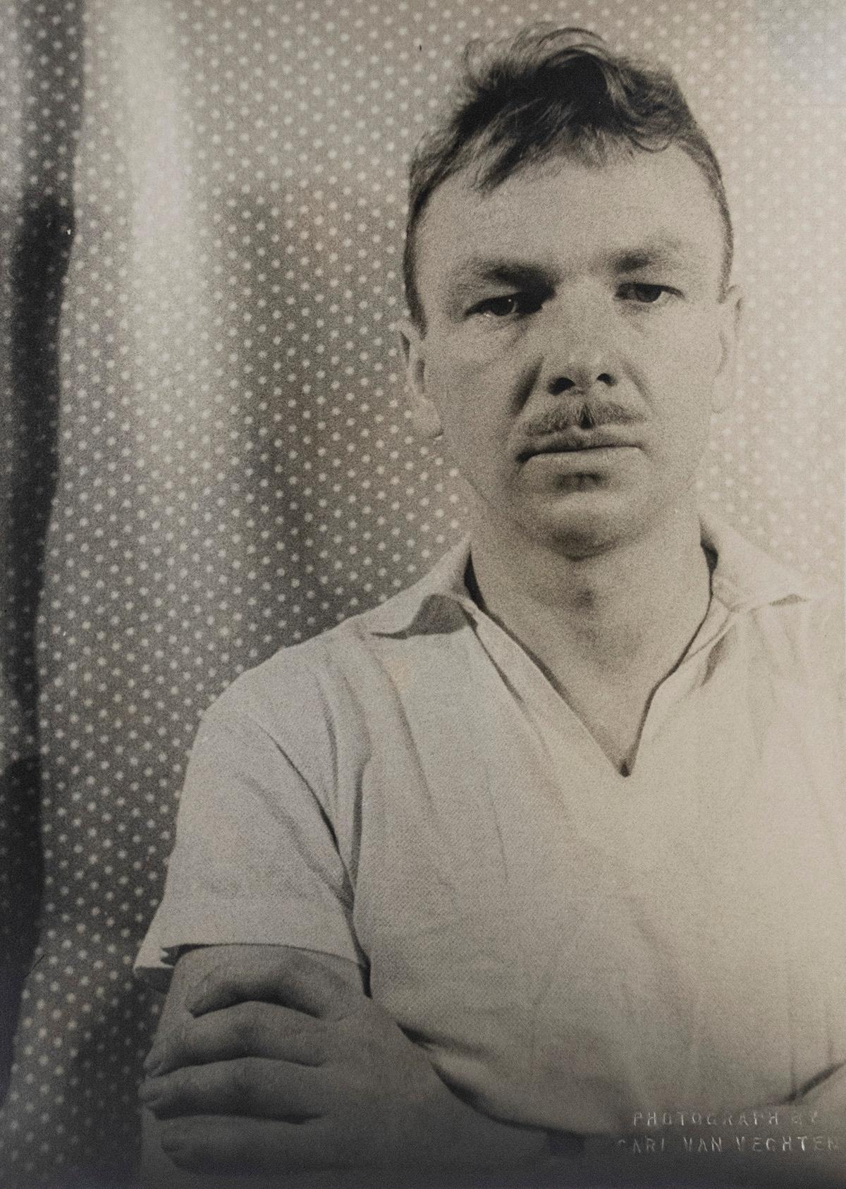 Portrait of Jared French - Photograph by Carl Van Vechten