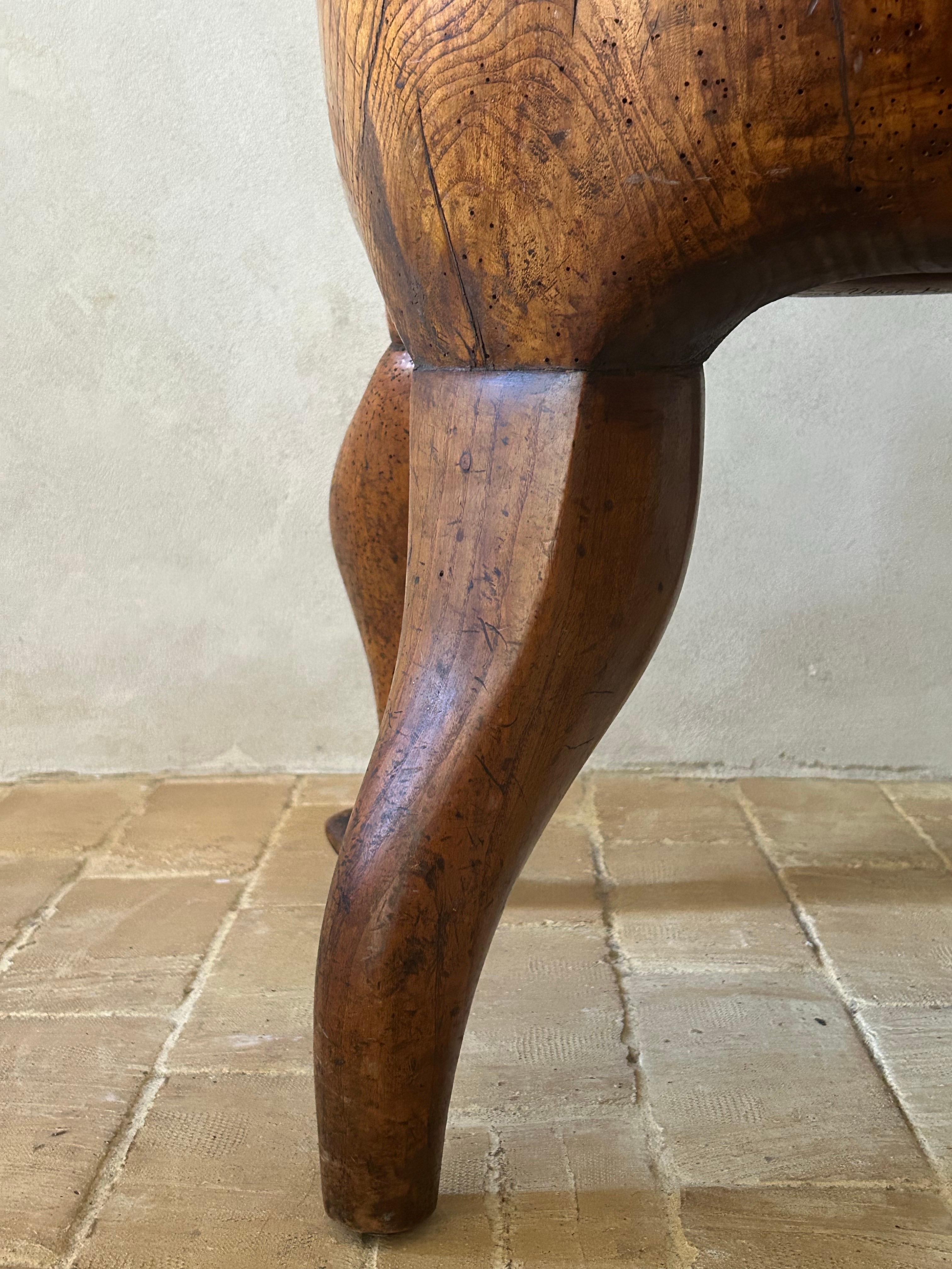 Carl Vilhelm Benzon (1860-1961) Einzigartiger geschnitzter Stuhl aus Esche. Dänemark, 1893-94 im Angebot 2