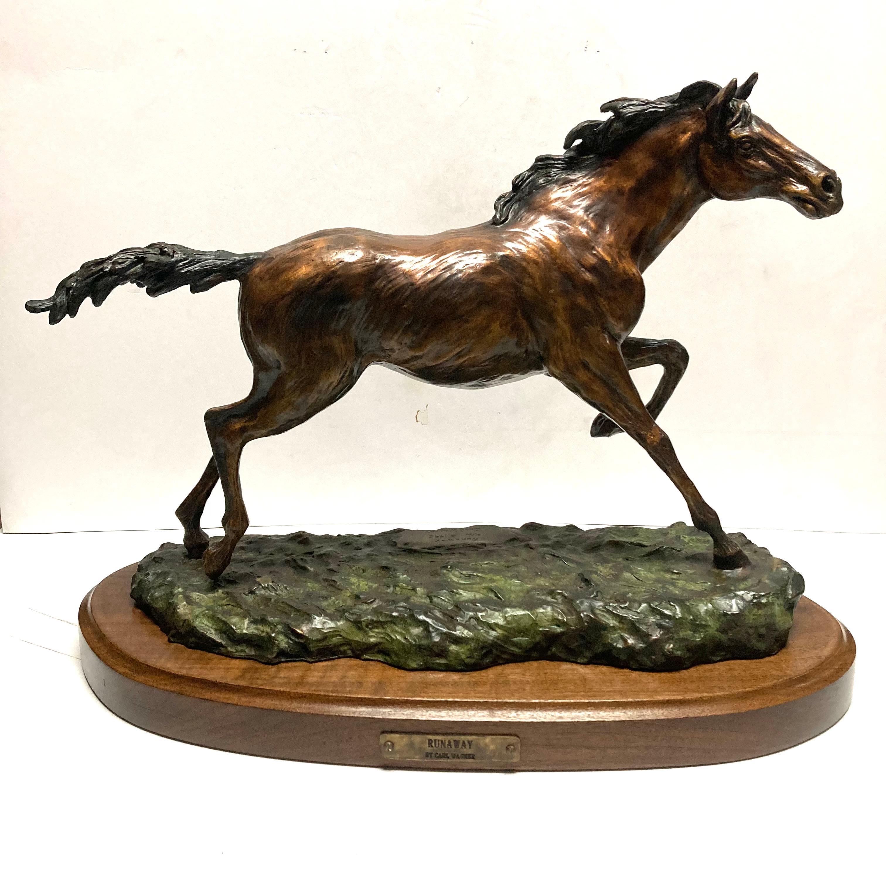 “Runaway” - Sculpture by Carl Wagner