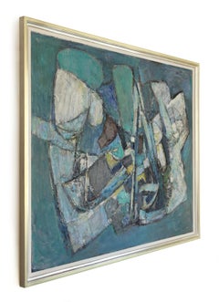 Komposition blau