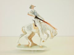 Carl Werner Don Quichote for Hutschenreuther Kunstabteilung