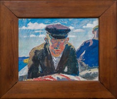 On the Sea (På havet, 1911) by Swedish Carl Wilhelmson