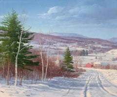 La valle in inverno